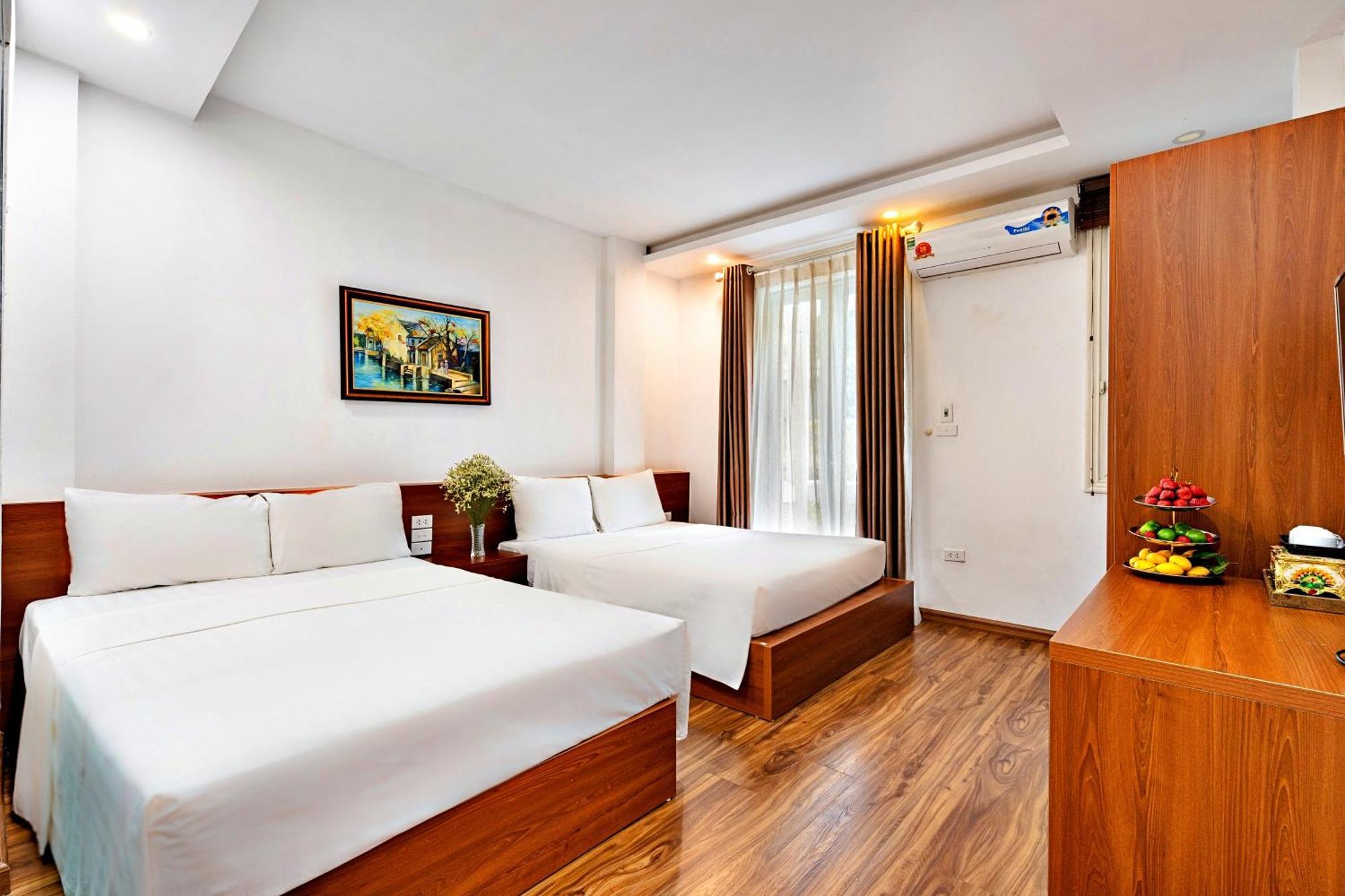 Hanz Ami Central Hotel Hanoi Exterior foto