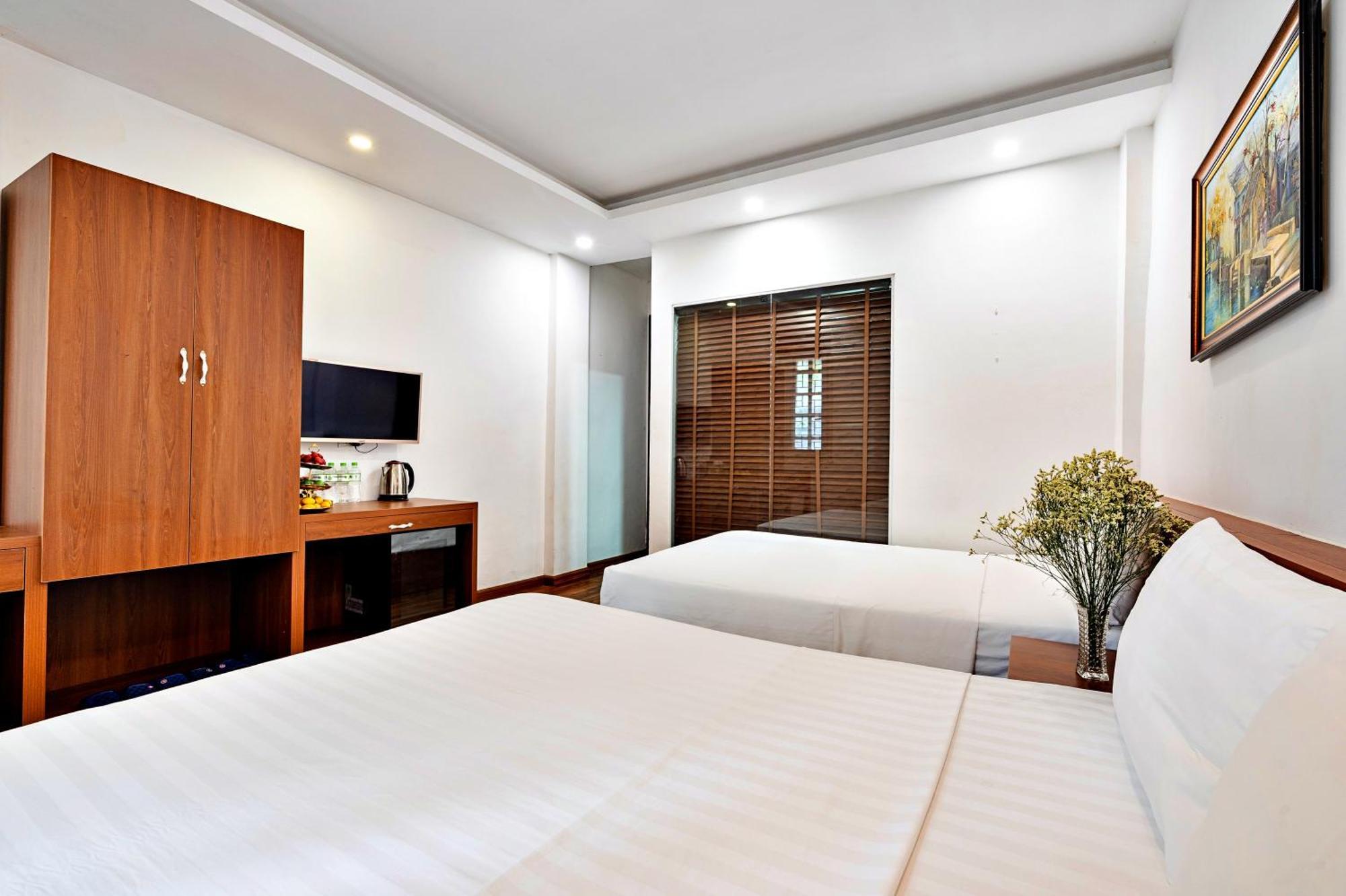 Hanz Ami Central Hotel Hanoi Exterior foto