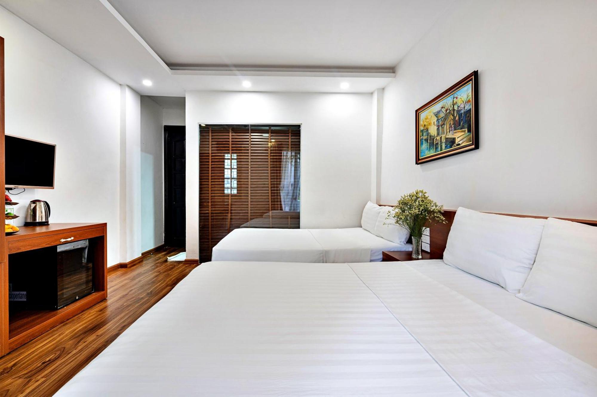 Hanz Ami Central Hotel Hanoi Exterior foto
