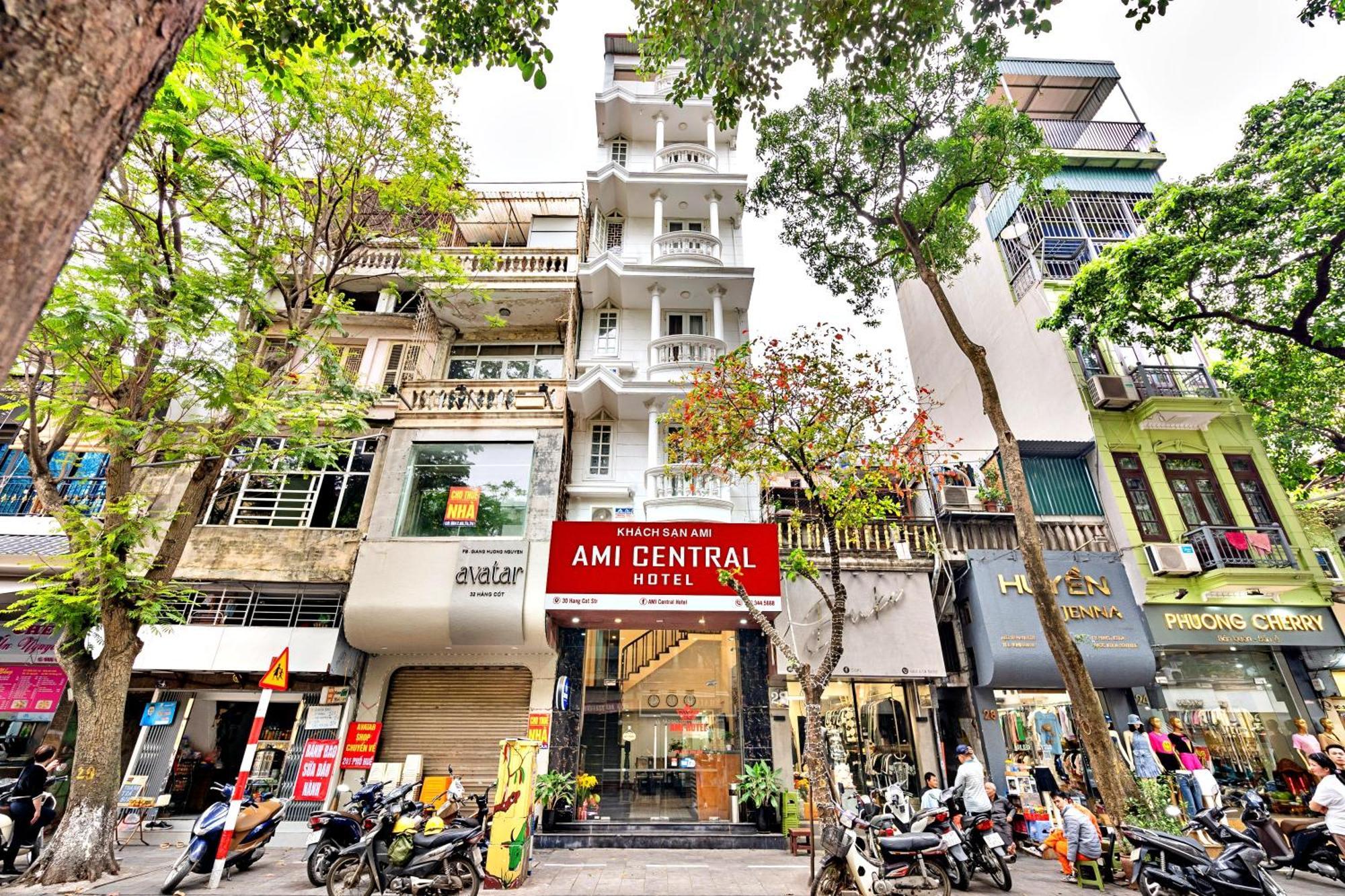 Hanz Ami Central Hotel Hanoi Exterior foto