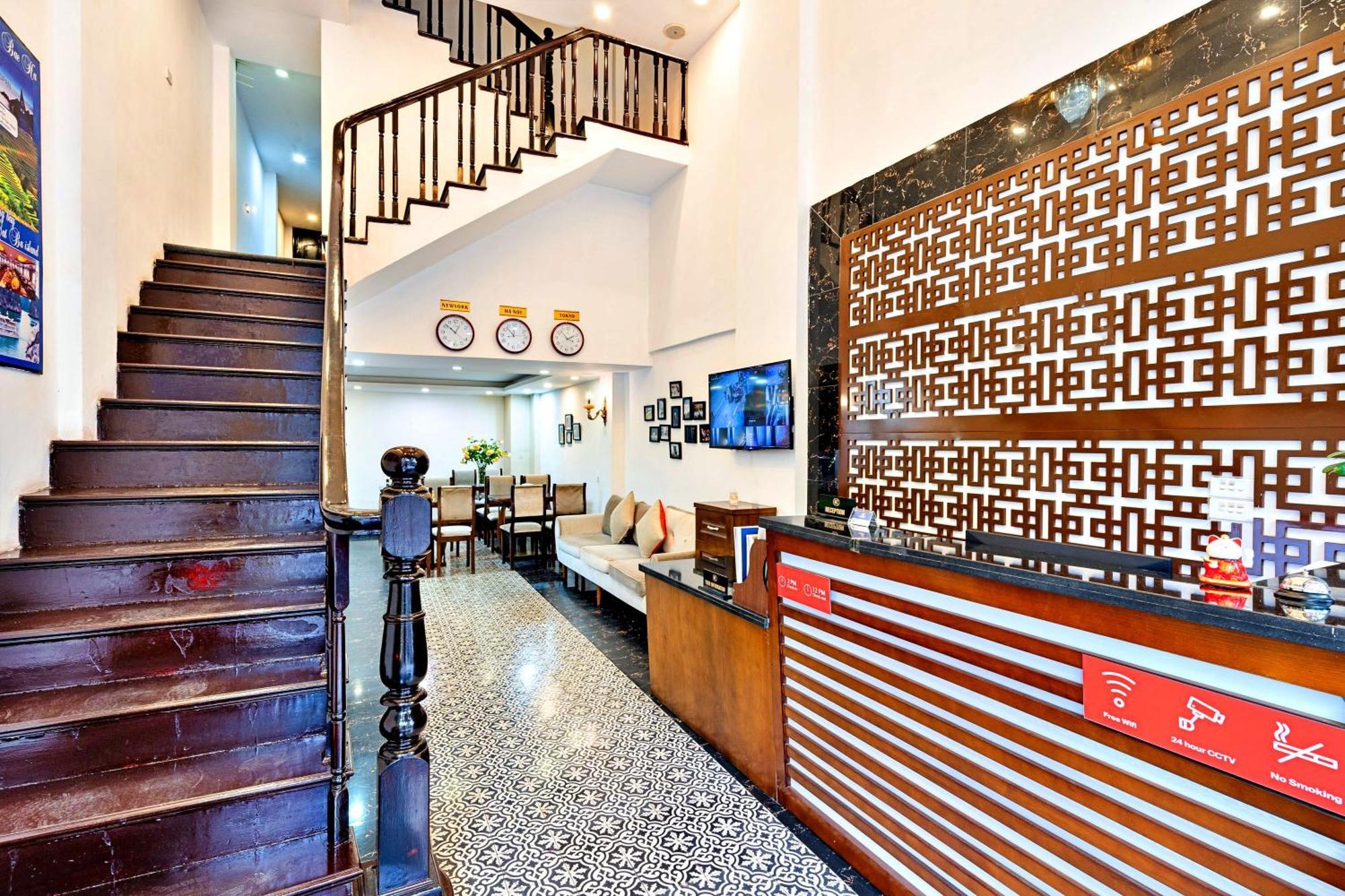 Hanz Ami Central Hotel Hanoi Exterior foto